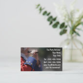 Cartes de visite Tea Party (Debout devant)