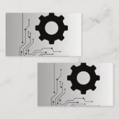 Cartes de visite Tech (Devant / Derrière)