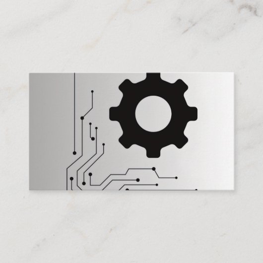 Cartes de visite Tech (Devant)