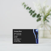 Cartes de visite technologiques (Debout devant)