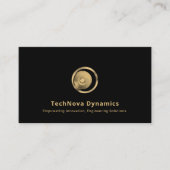 Cartes de visite technologiques modernes (Devant)