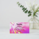 Cartes de visite teints par cravate rose (Debout devant)