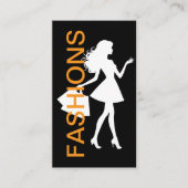 Cartes de visite tendance Fashion Influencer (Devant)