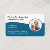 Cartes de visite tendance Pet Grooming (Devant)