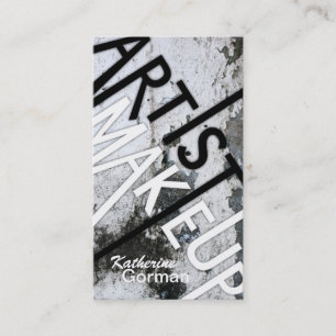 Cartes de visite texturisés audacieux de