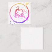 Cartes de visite thaïlandais de massage (Devant / Derrière)