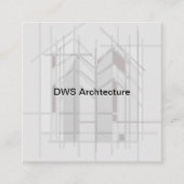Cartes de visite thème Architecture Moderne (Devant)