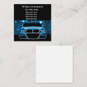 Cartes de visite Thème Automobile Cool (Devant / Derrière)