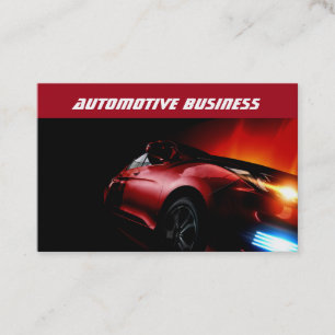 Cartes de visite thème automobile Cool