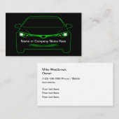 Cartes de visite Thème Automobile Éclat Moderne Co (Devant / Derrière)