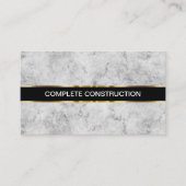 Cartes de visite Thème Construction Chic (Devant)