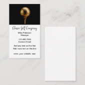 Cartes de visite thème golf classe (Devant / Derrière)