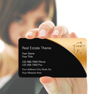 Cartes de visite Thème Immobilier Classe