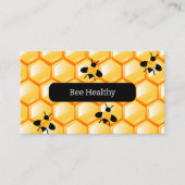 Cartes de visite Thème Miel d'Abeille (Devant)