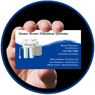 Cartes de visite Thème Systèmes de Filtration d'Ea