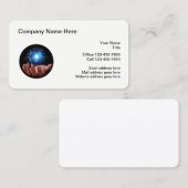 Cartes de visite Thème Technologie (Devant / Derrière)