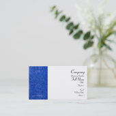 Cartes de visite Toscane bleue 2.0 (Debout devant)