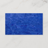 Cartes de visite Toscane bleue 2.0 (Dos)