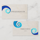 Cartes de visite tourbillons (Devant / Derrière)