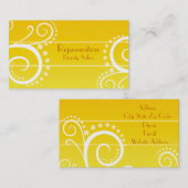 Cartes de visite tout simplement chics (Devant / Derrière)