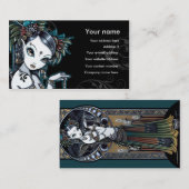 Cartes de visite tribaux de danseur de fusion de (Devant / Derrière)