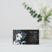 Cartes de visite tribaux de danseur de fusion de (Debout devant)