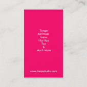 Cartes de visite - trio moderne (Dos)