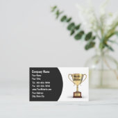 Cartes de visite Trophée (Debout devant)