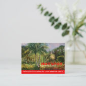 Cartes de visite tropicaux (Debout devant)