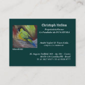 Cartes de visite tropicaux (Dos)