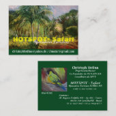 Cartes de visite tropicaux (Devant / Derrière)