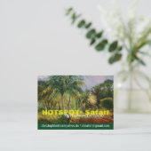 Cartes de visite tropicaux (Debout devant)