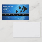 Cartes de visite tropicaux d'aquarium (Devant / Derrière)