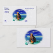 Cartes de visite tropicaux de plaisirs (Devant / Derrière)