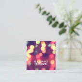 Cartes de visite troubles de lumières (Debout devant)