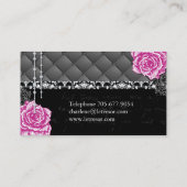 Cartes de visite tuftés chics minables géniaux (Dos)