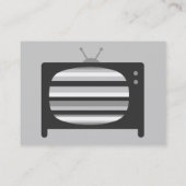 Cartes de visite TV rétro (Dos)