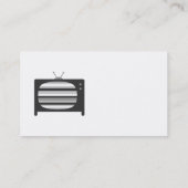 Cartes de visite TV rétro (Dos)