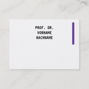 Cartes de visite typo