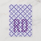 Cartes de visite typographiques (Dos)