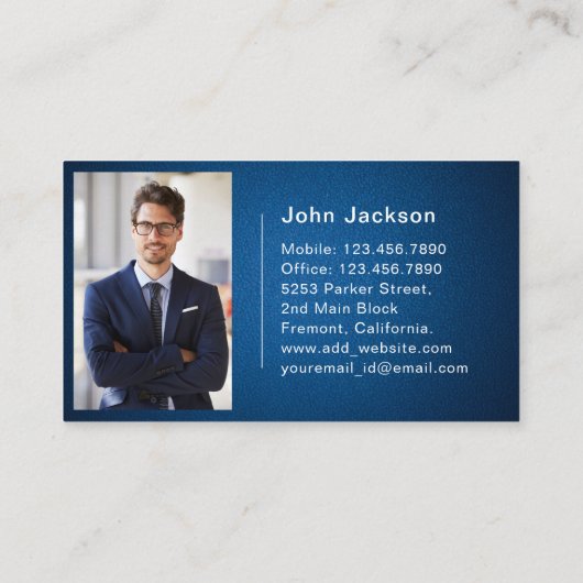 Cartes de visite Uber Driver indépendants Classy (Dos)