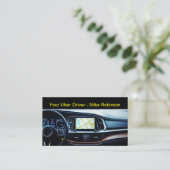Cartes de visite Uber les plus cool pour les chauf (Debout devant)