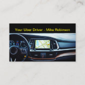 Cartes de visite Uber les plus cool pour les chauf (Devant)