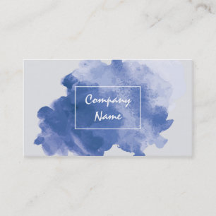 Cartes de visite uniques d'aquarelle