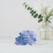 Cartes de visite uniques d'aquarelle (Debout devant)