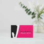Cartes de visite uniques de monogramme (Debout devant)