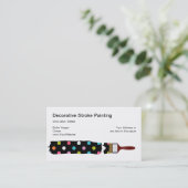 Cartes de visite uniques de peintre (Debout devant)