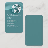 Cartes de visite uniques de technologie (Devant / Derrière)