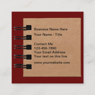 Cartes de visite uniques pour journalistes