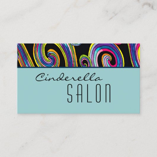 Cartes de visite UNISEX aux perles Super (Devant)